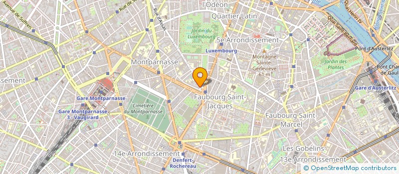 localisation de l'entreprise RENARD                        JEAN  PARIS