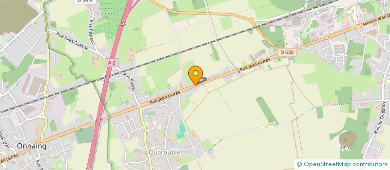 localisation de l'entreprise RENARD-LEFERME  QUAROUBLE