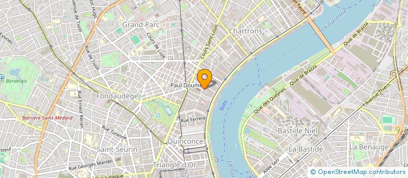 localisation de l'entreprise RENARD PALE à BORDEAUX