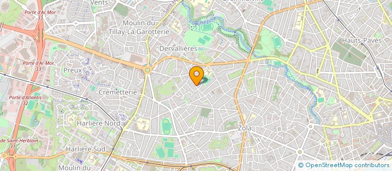 localisation de l'entreprise RENARD PLAZA à NANTES