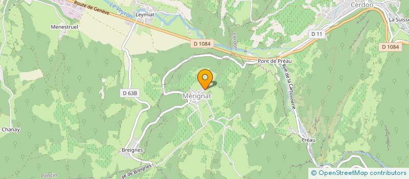 localisation de l'entreprise RENARDAT FACHE à MERIGNAT
