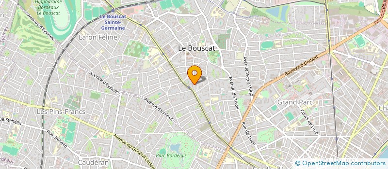 localisation de l'entreprise RENARDIG SPFPL  LE BOUSCAT