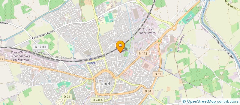 localisation de l'entreprise RENARDO PRODUCTIONS  LUNEL