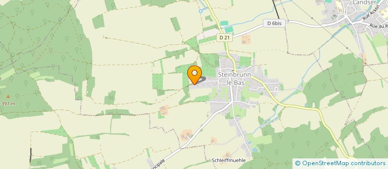 localisation de l'entreprise RENART INVEST  STEINBRUNN-LE-BAS