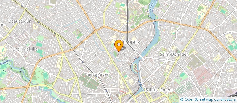 localisation de l'entreprise RENASUP 44 à NANTES