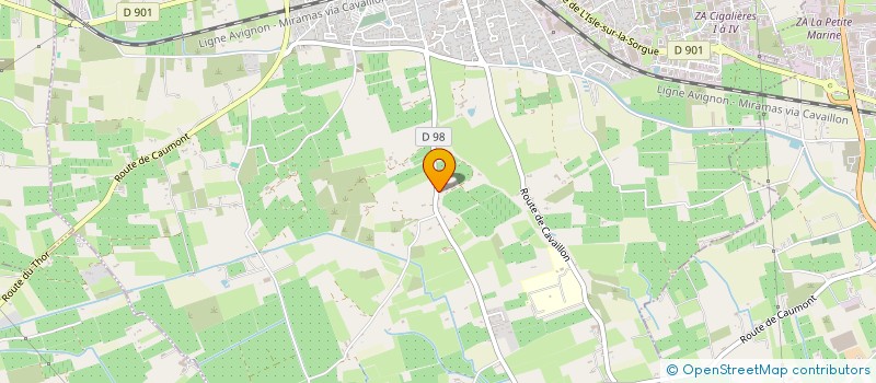 localisation de l'entreprise RENATA  LE THOR