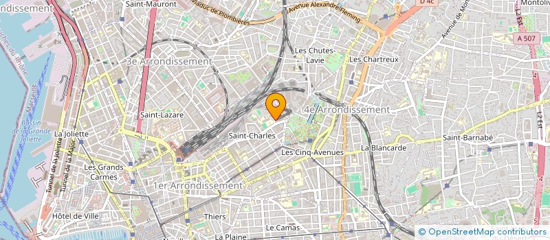 localisation de l'entreprise RENATA à MARSEILLE
