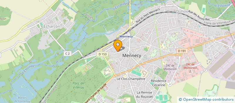 localisation de l'entreprise RENATA MENNECY à MENNECY