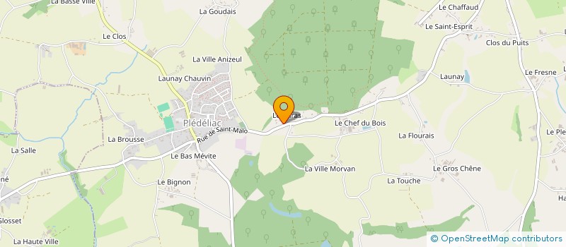 localisation de l'entreprise RENATH  PLEDELIAC