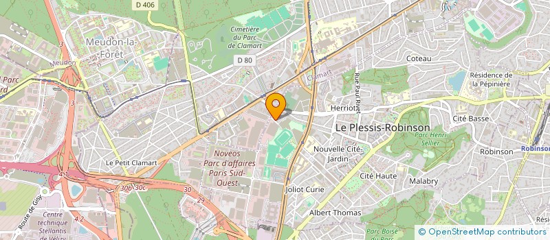 localisation de l'entreprise RENATH  LE PLESSIS-ROBINSON