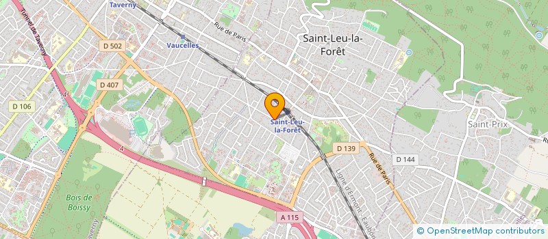 localisation de l'entreprise RENATO PRESTIGE  SAINT-LEU-LA-FORET