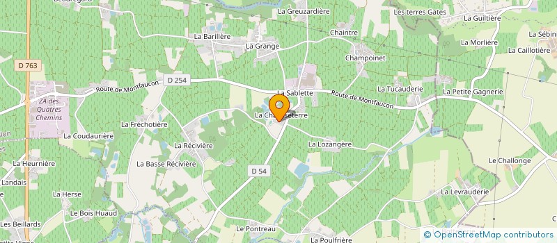 localisation de l'entreprise RENAUBIN  MOUZILLON