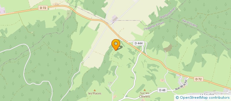 localisation de l'entreprise RENAUD  CHAPELLE-D'HUIN