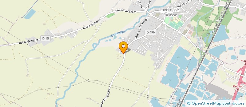 localisation de l'entreprise RENAUD  LAVERNOSE-LACASSE