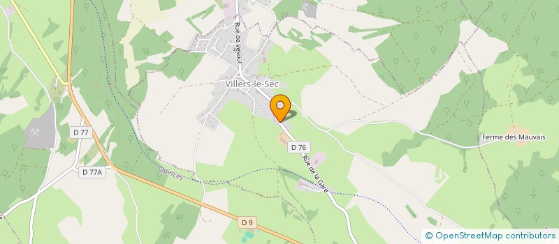localisation de l'entreprise RENAUD BINDING SYSTEMES à VALLEROIS-LE-BOIS