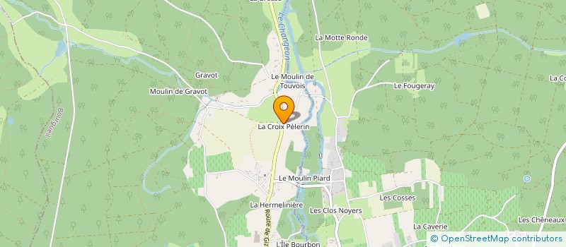 localisation de l'entreprise RENAUD CHARTRAINES  AVY