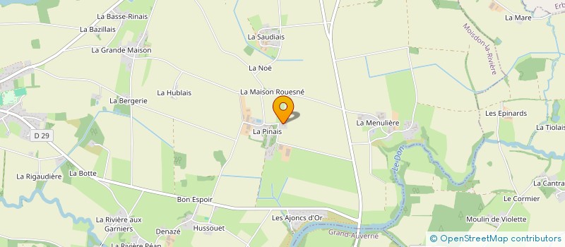 localisation de l'entreprise RENAUD CONSTRUCTION PLAQUISTE ELECTRICIEN  MOISDON-LA-RIVIERE