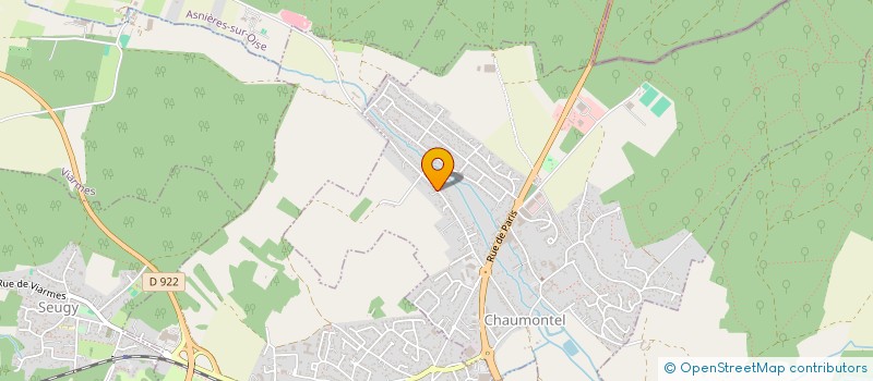 localisation de l'entreprise RENAUD DERLOT SERVICE  CHAUMONTEL