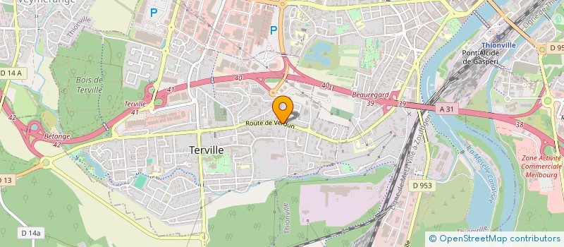 localisation de l'entreprise RENAUD ET ROMAIN 2  TERVILLE