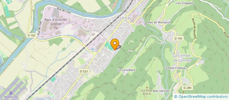 localisation de l'entreprise RENAUD-FAURE  LE VERSOUD