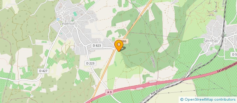 localisation de l'entreprise RENAUD GUITTON  LEDENON