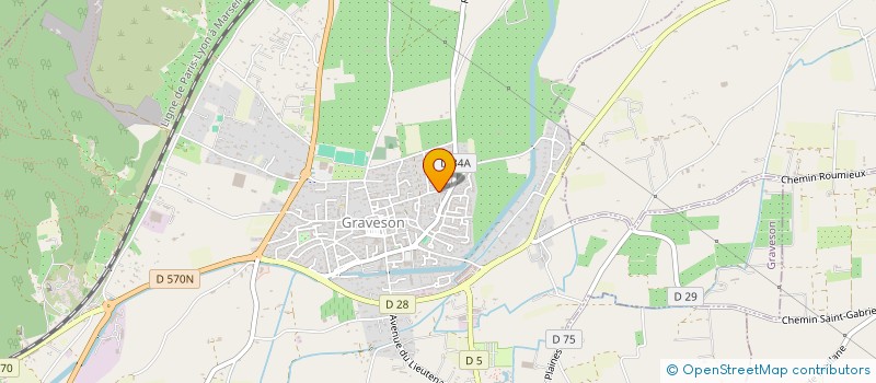 localisation de l'entreprise RENAUD HUGOUNENQ CONSEILS  GRAVESON