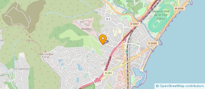 localisation de l'entreprise RENAUD PUKACZ  VILLENEUVE-LOUBET