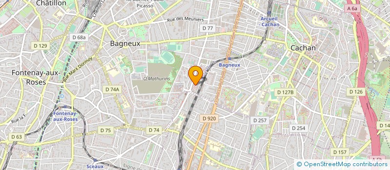 localisation de l'entreprise RENAUD TAXI  SAULX-LES-CHARTREUX