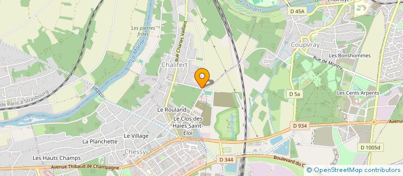 localisation de l'entreprise RENAUD VIE à CHALIFERT