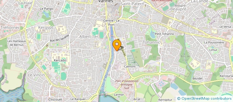 localisation de l'entreprise RENAUDIER à VANNES