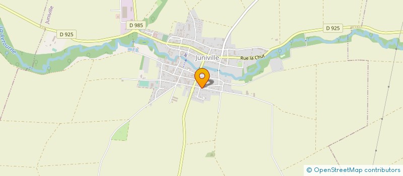 localisation de l'entreprise RENAUDIN-CLEMENT à JUNIVILLE