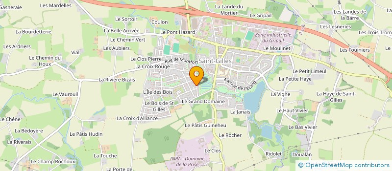 localisation de l'entreprise RENAUDIN IMMOBILIER à SAINT-GILLES