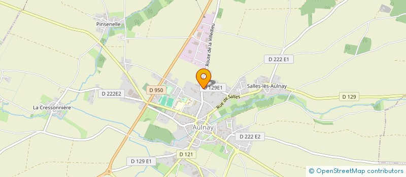 localisation de l'entreprise RENAUDON  AULNAY