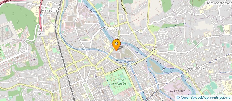 localisation de l'entreprise RENAULD BIS  NANCY