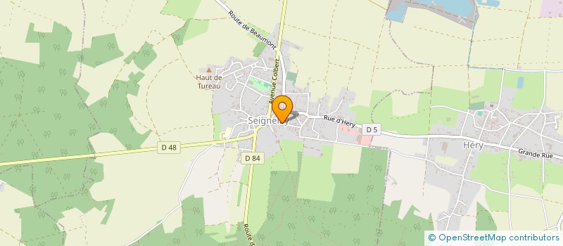 localisation de l'entreprise RENAULT CG  SEIGNELAY