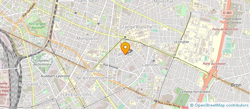 localisation de l'entreprise RENAULT INDIVISION  LYON