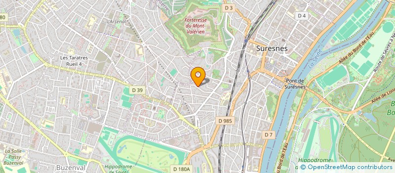 localisation de l'entreprise RENAULT INVEST à SURESNES