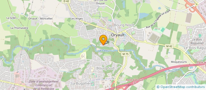 localisation de l'entreprise RENAULT INVESTISSEMENTS à GUERANDE