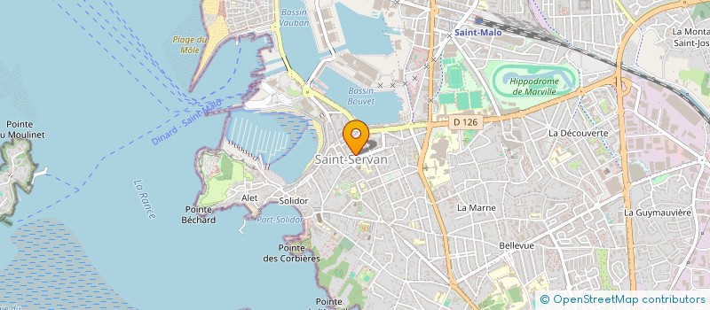 localisation de l'entreprise RENAULT SERVICES à SAINT-MALO