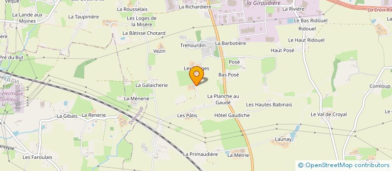 localisation de l'entreprise RENAULT TP  NOYAL-SUR-VILAINE