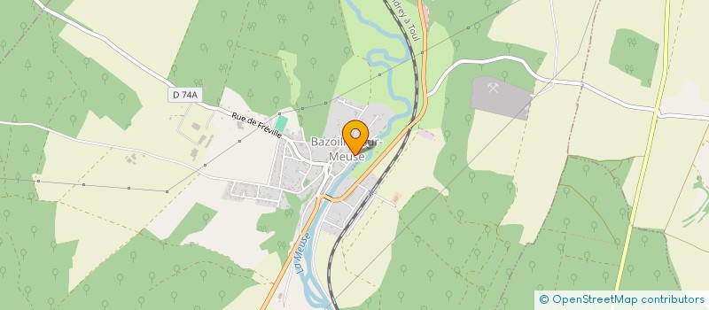 localisation de l'entreprise RENAUT CONSEIL  BAZOILLES-SUR-MEUSE