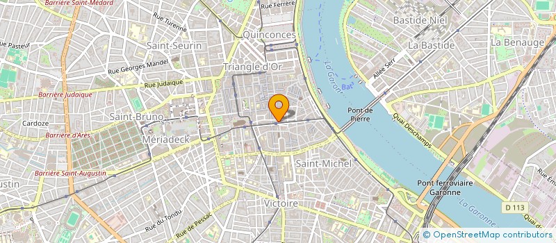 localisation de l'entreprise RENAUX ET BASTROT à BORDEAUX