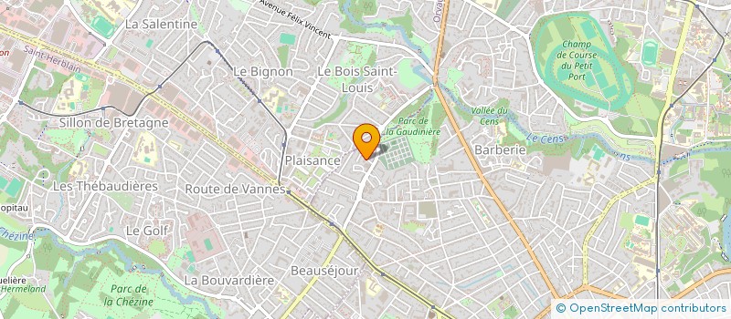 localisation de l'entreprise RENAUX ROBIN à NANTES