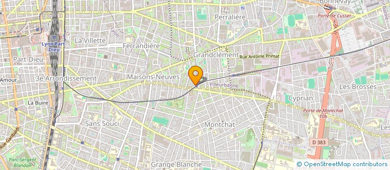 localisation de l'entreprise RENAVENT TRANSACTIONS à VILLEURBANNE