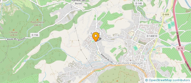 localisation de l'entreprise RENB  CLERMONT-L'HERAULT