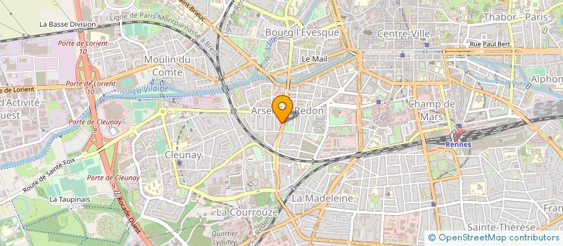 localisation de l'entreprise RENBOX  RENNES