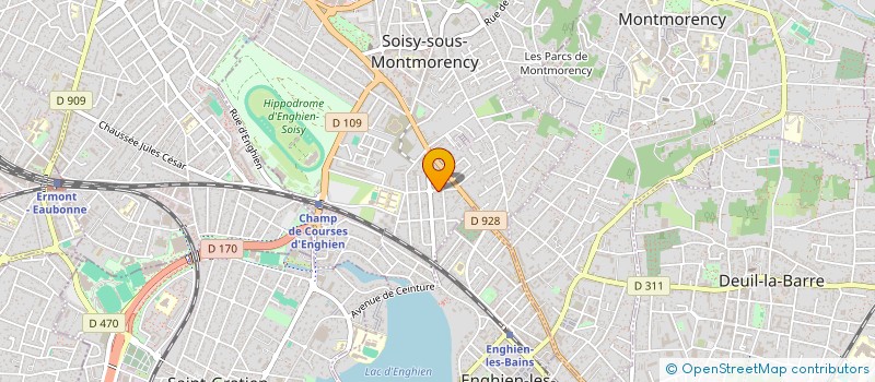 localisation de l'entreprise RENBRIMON à SOISY-SOUS-MONTMORENCY