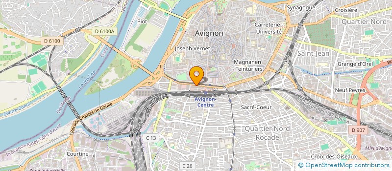 localisation de l'entreprise RENC'ARTS D'AVIGNON  AVIGNON