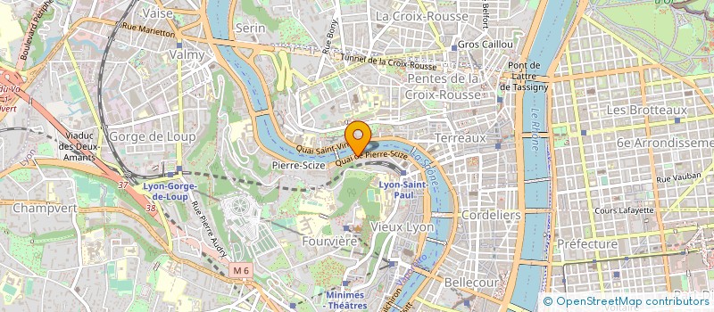 localisation de l'entreprise RENCONTRE ART CULTURE ECOLE QUARTIER  LYON