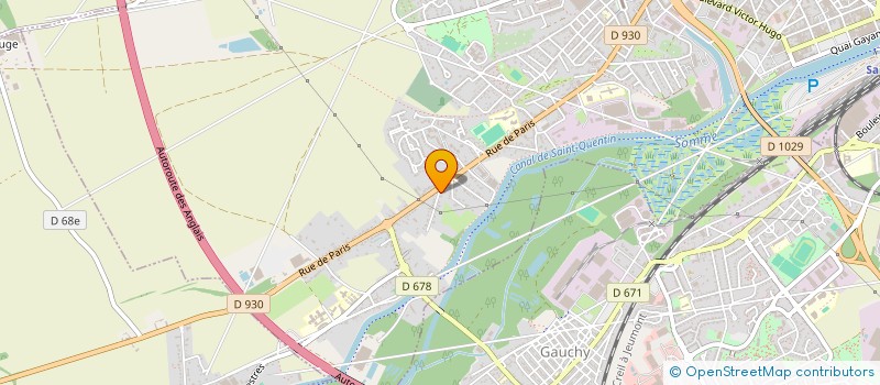 localisation de l'entreprise RENCONTRE CITOY'AISNE  SAINT-QUENTIN